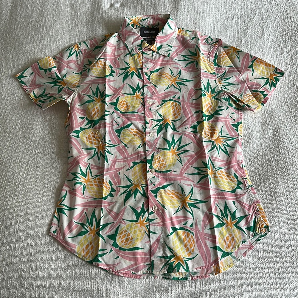 BONOBOS | Short sleeve pattern shirt